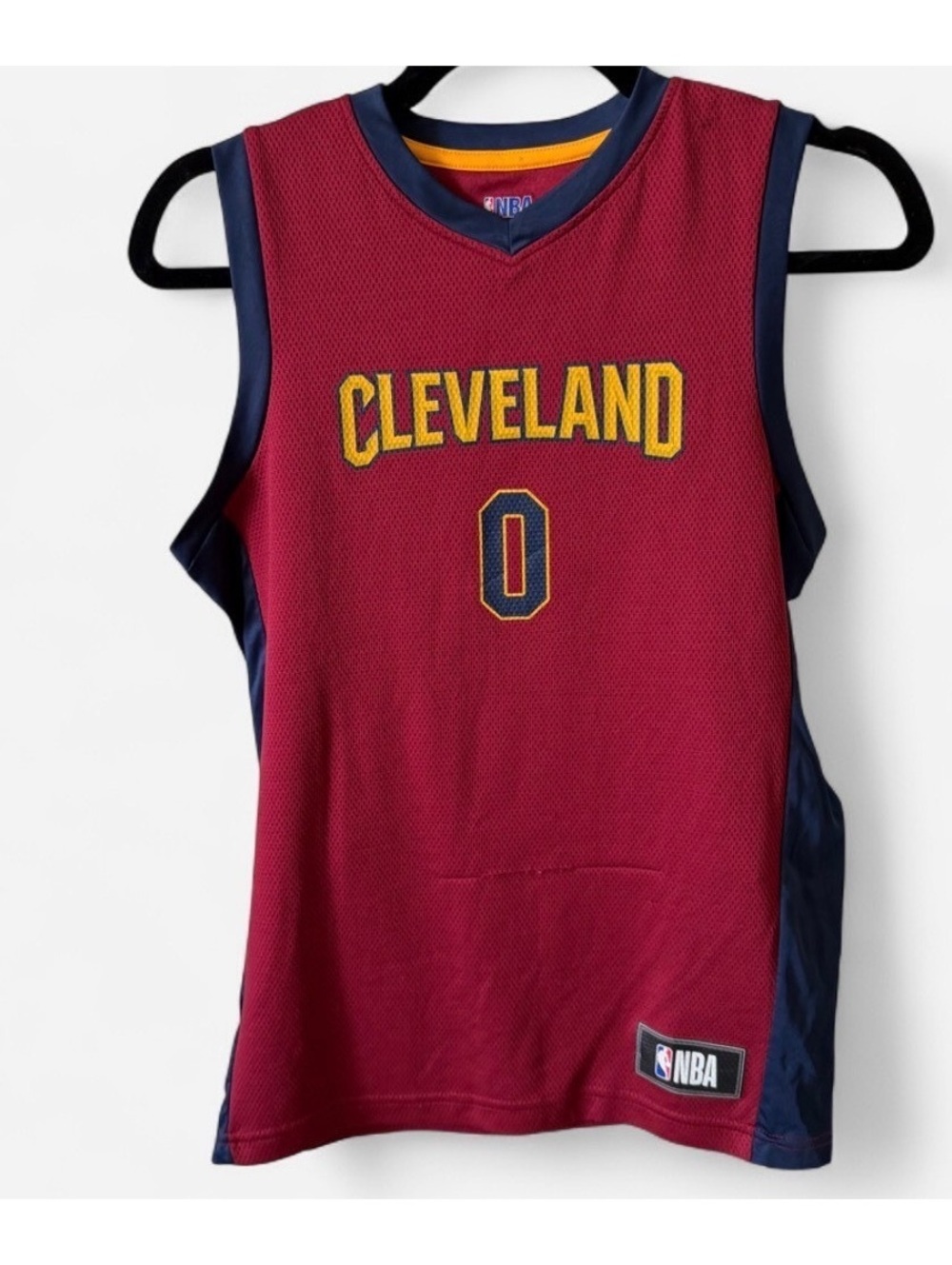 Cleveland Cavaliers Kevin Love 0 Wine NBA Jersey youth Large fits adult XS